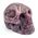 Lepidolite Mica Crystal Skull No1