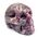 Lepidolite Mica Crystal Skull No2