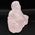 Gem Rose Quartz Buddha 7.5cm No5