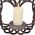 Tree of Life Candle Holder 26cm