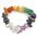 Chunky Chakra Chip Bracelet