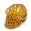 Honey Calcite Crystal Skull