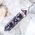 Snowflake Obsidian Pointed Pendant