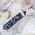 Snowflake Obsidian Pointed Pendant