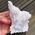 White Aragonite Cluster