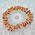 Carnelian & Quartz Triple Bracelet