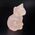 Rose Quartz Crystal Cat