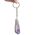 Amethyst Crystal Keyring