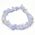 Blue Lace Agate Chip Bracelet
