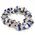 Lapis Lazuli and Quartz Crystal Bracelet