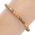 Picture Jasper Beaded Bracelet 4mm