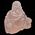 Gem Rose Quartz Buddha 7.5cm No5