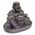 Sheen Obsidian Gemstone Buddha No1