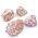 Rubellite in Quartz Pink Tourmaline Group