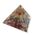 Rainbow Orgone Pyramid Crystal 40mm (Point)