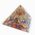 Rainbow Orgone Pyramid Crystal 40mm (Point)