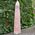 Large Rose Quartz Point, Polished L11