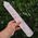 Large Rose Quartz Point, Polished L13
