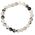 Tourmalated Quartz 8mm Bead Bracelet - Black Tourmaline