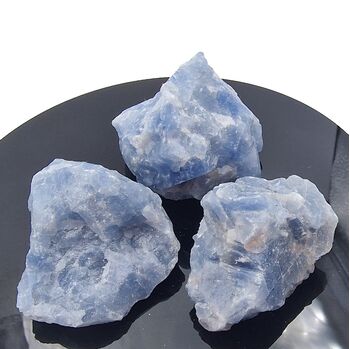 Blue Calcite Crystals