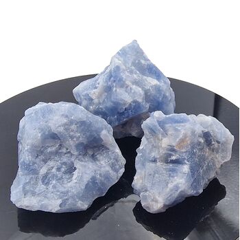 Blue Calcite Crystals
