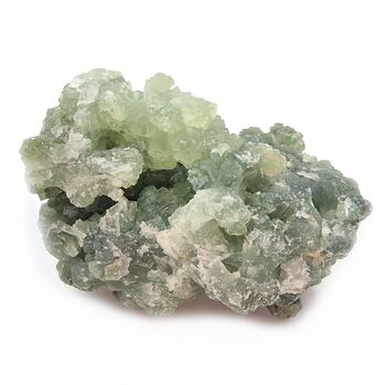 Green Prehnite Crystal Group No1