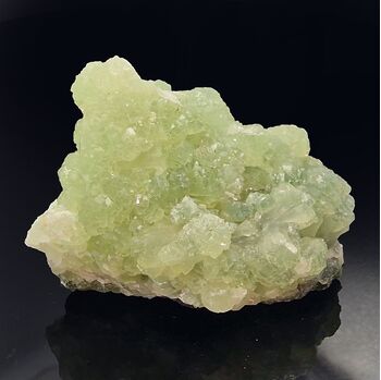Green Prehnite Crystal Group No3