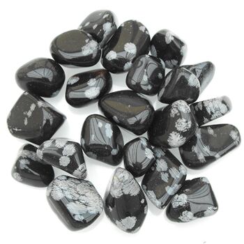 Snowflake Obsidian Tumble