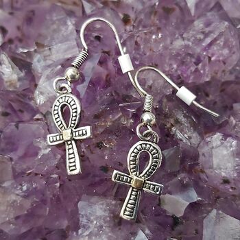 Egyptian Ankh Earrings