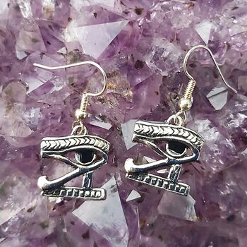 Egyptian Eye of Horus Earrings