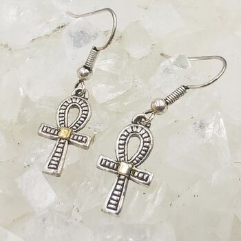 Egyptian Ankh Earrings