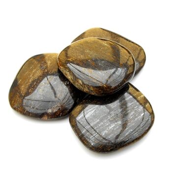 Bronzite Palm Stones