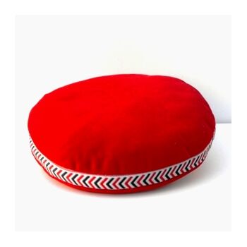 Singing Bowl Cushion Red 11cm