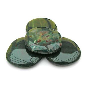 Bloodstone Palm Stones
