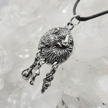 Buffalo Animal Spirit Pendant