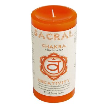 Sacral Chakra Candle
