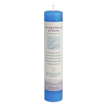 Ascended Masters and Guides - Reiki Charged Pillar Candle