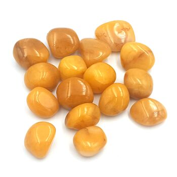 Small Yellow Aventurine Tumble Stones 1-1.5cm