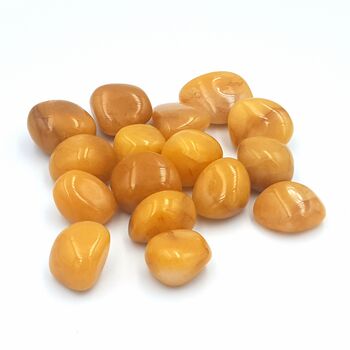 Small Yellow Aventurine Tumble Stones 1-1.5cm