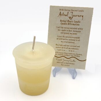 Astral Journey Reiki Charged Votive Candle