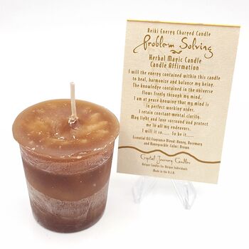 Problem Solving Reiki Charged Votive Candle