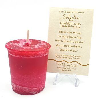 Seduction Reiki Charged Votive Candle