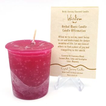 Wisdom Reiki Charged Votive Candle
