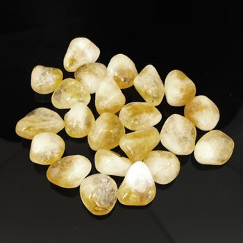 Small Citrine Tumble Stones 1-1.5cm