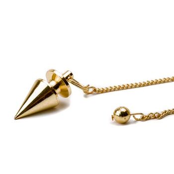 Triangle Brass Pendulum Dowser