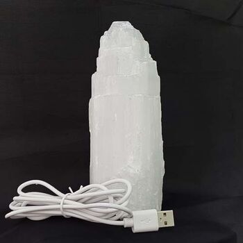 Selenite USB Mountain Style Lamp