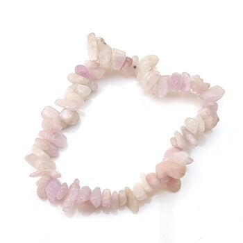 Kunzite Chip Bracelet