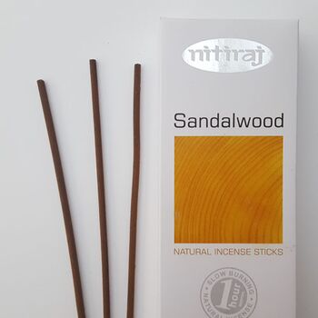 Sandalwood Nitiraj Platinum Incense Sticks