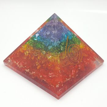 Organite Generator with Chakra Crystals