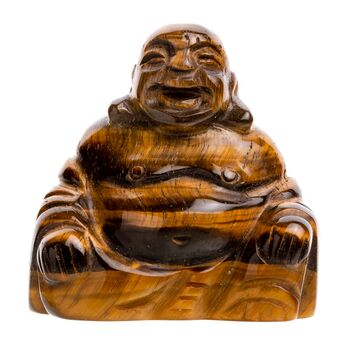 Tiger Eye Buddha 5.2cm Tall No1